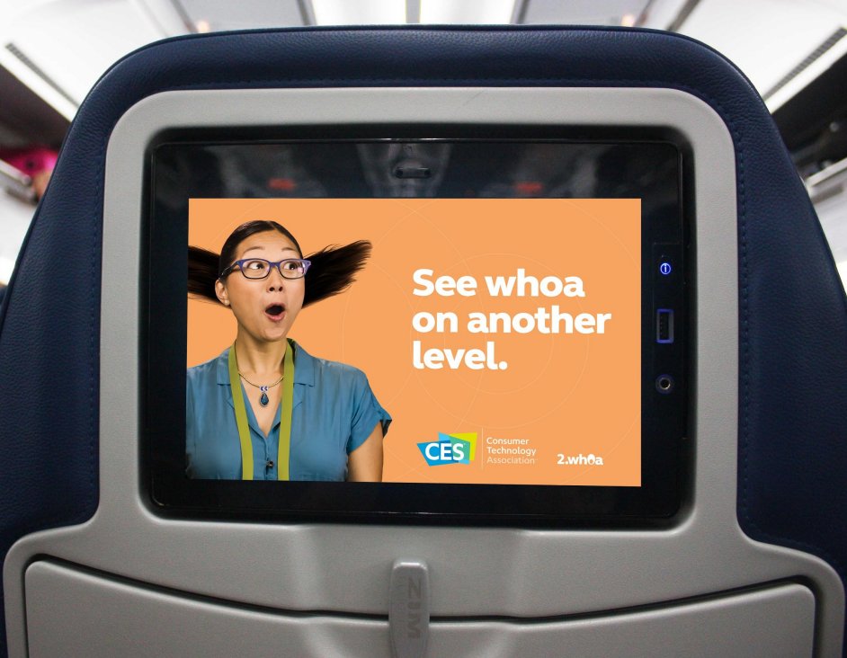 Whoa in-flight media placement