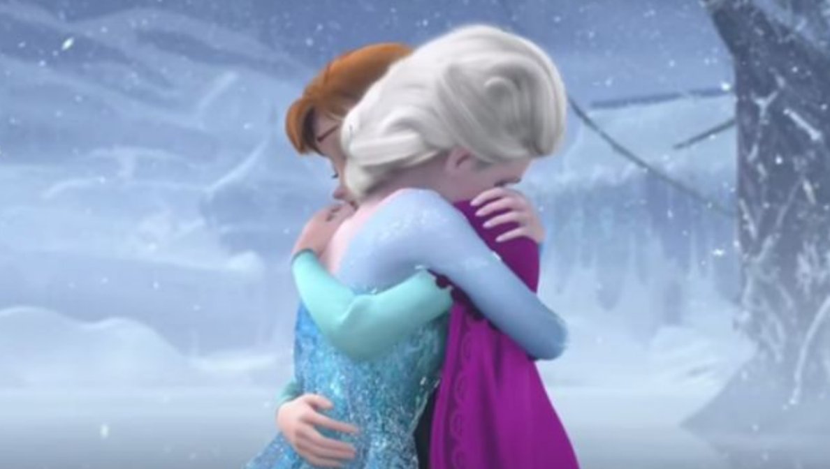 Frozen hug