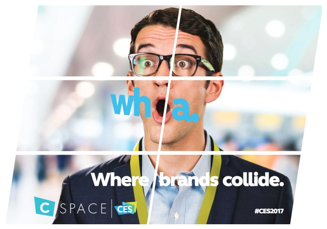 C Space wall mural: Where brands collide