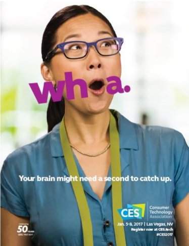 Whoa poster: Your brain might need a second to catch up
