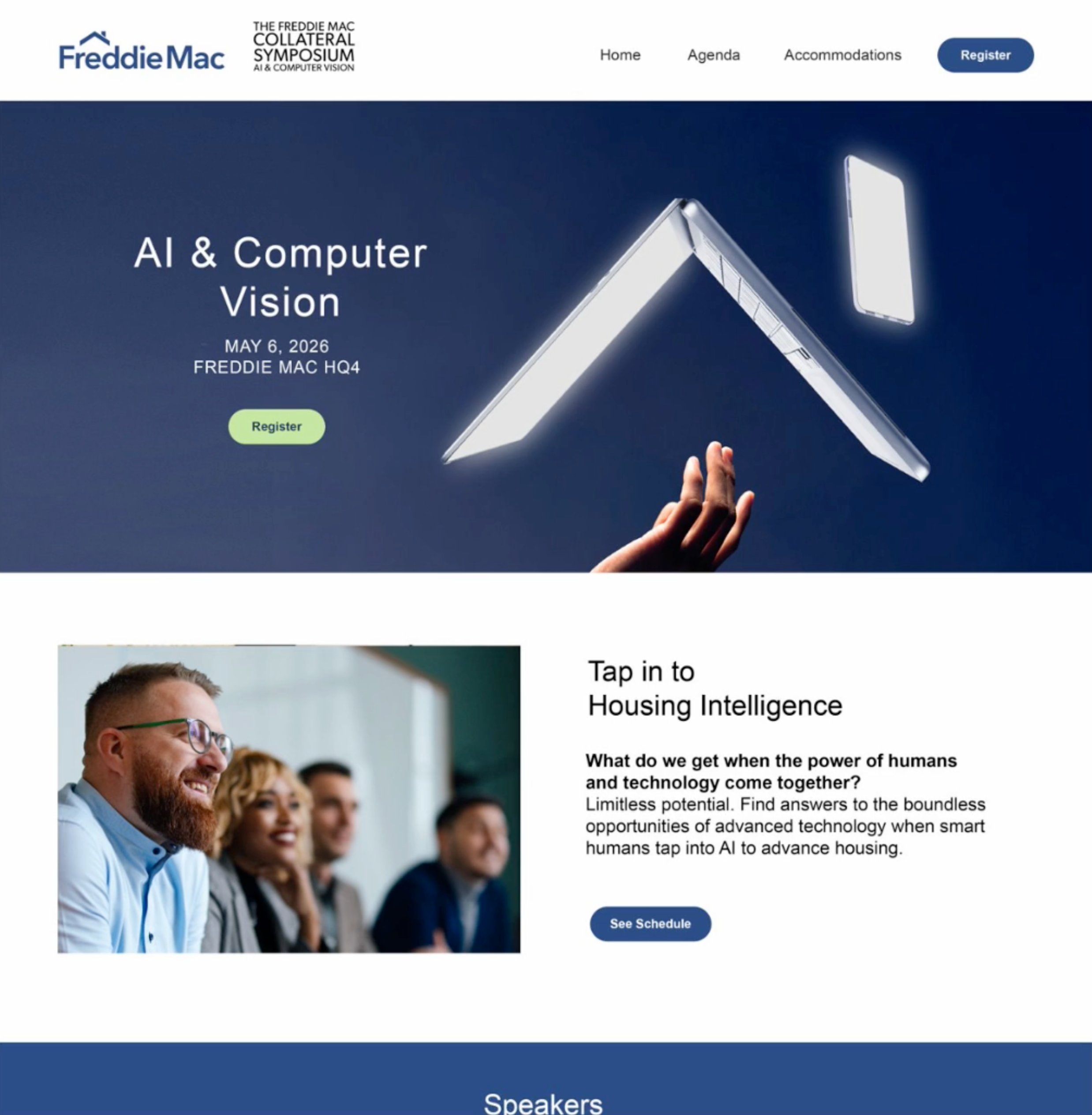 Collateral Symposium web design