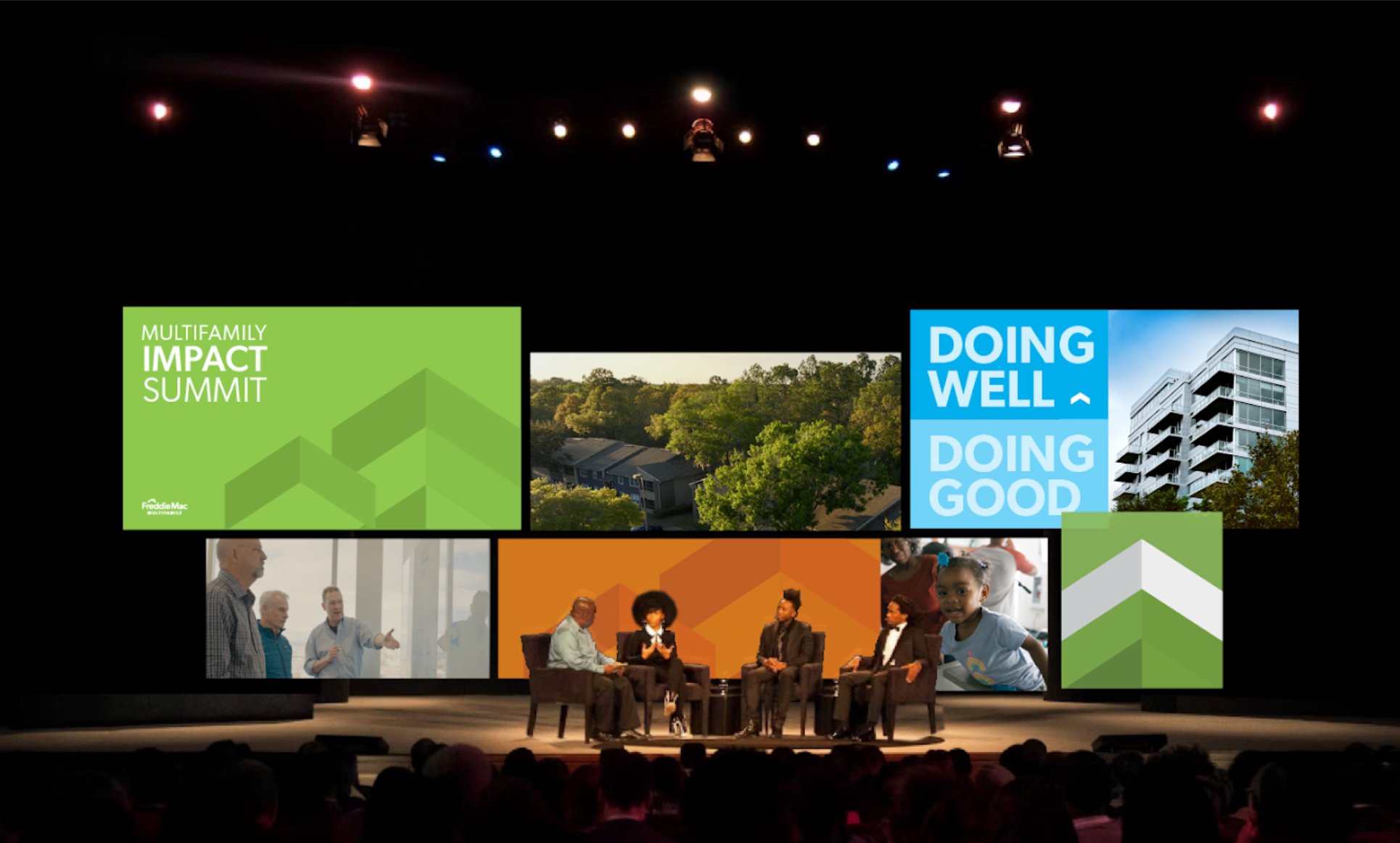 Multifamily Impact Summit stage design