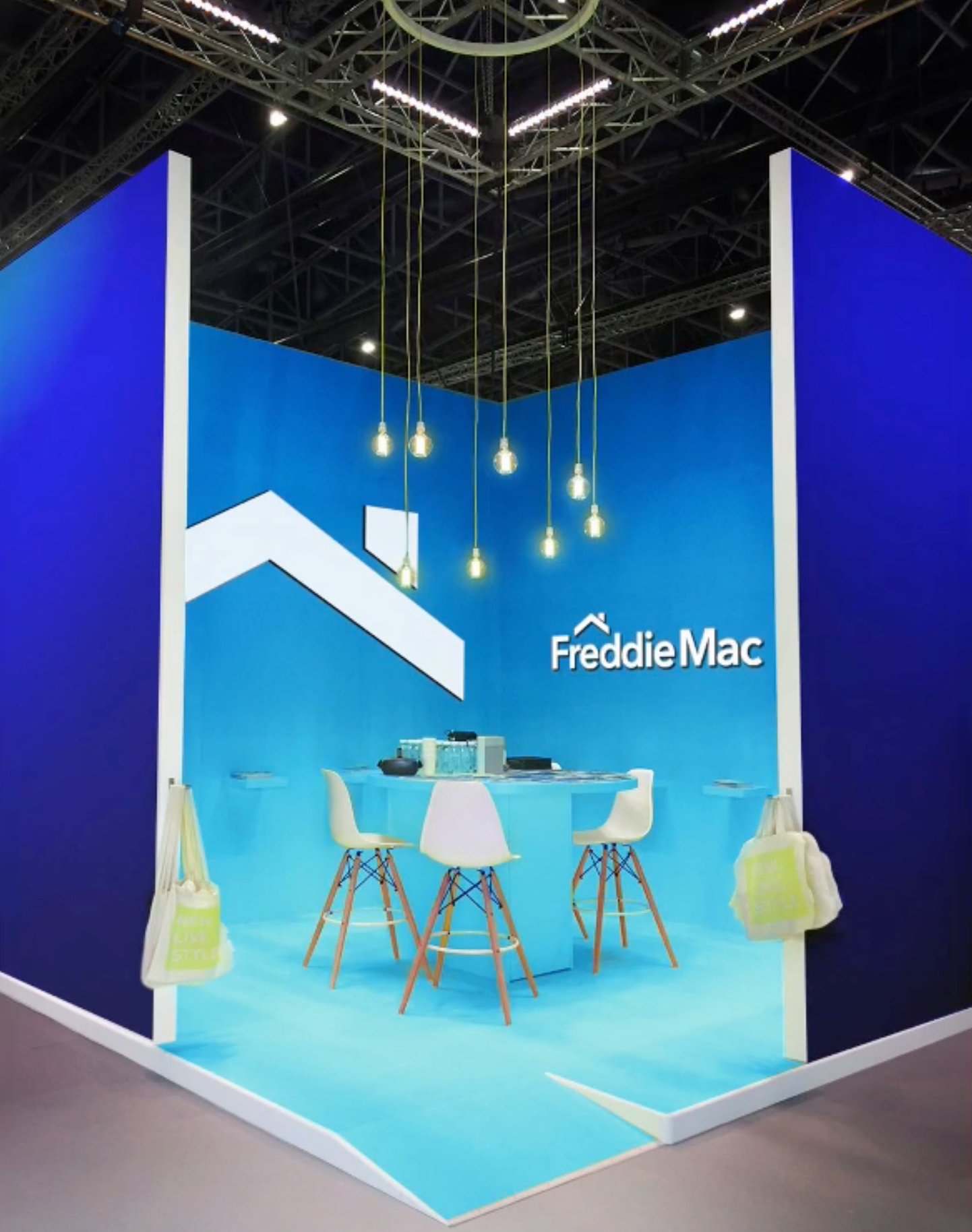CONNECT trade show booth