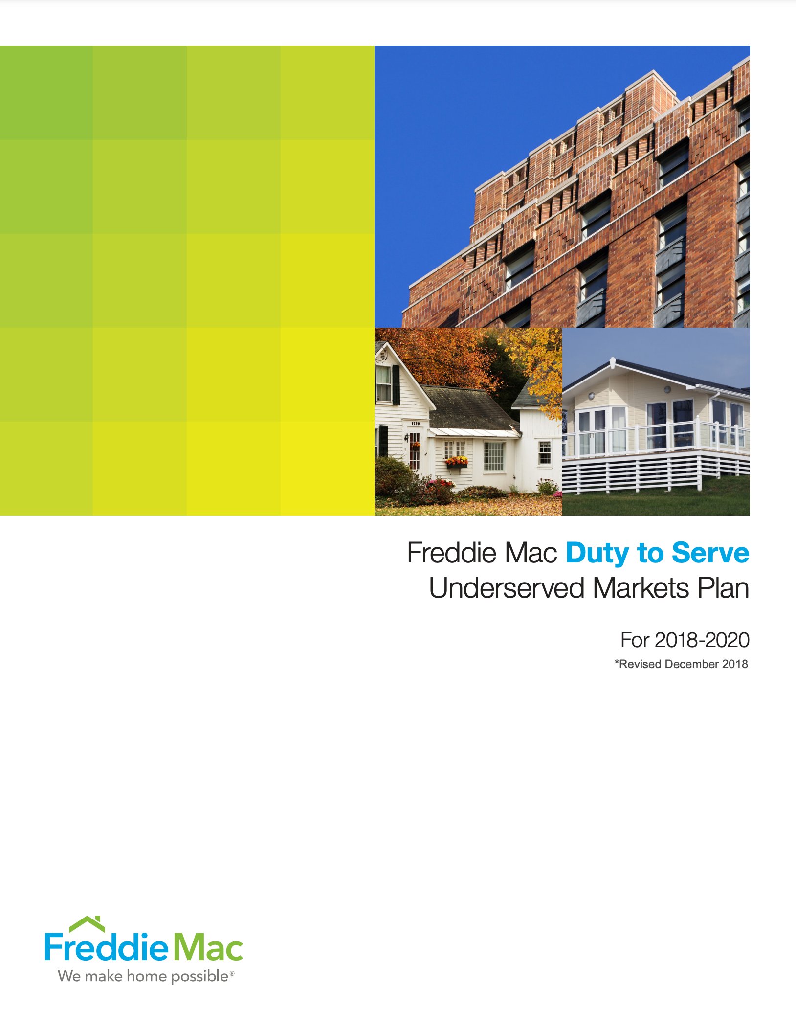 Duty to Serve document design