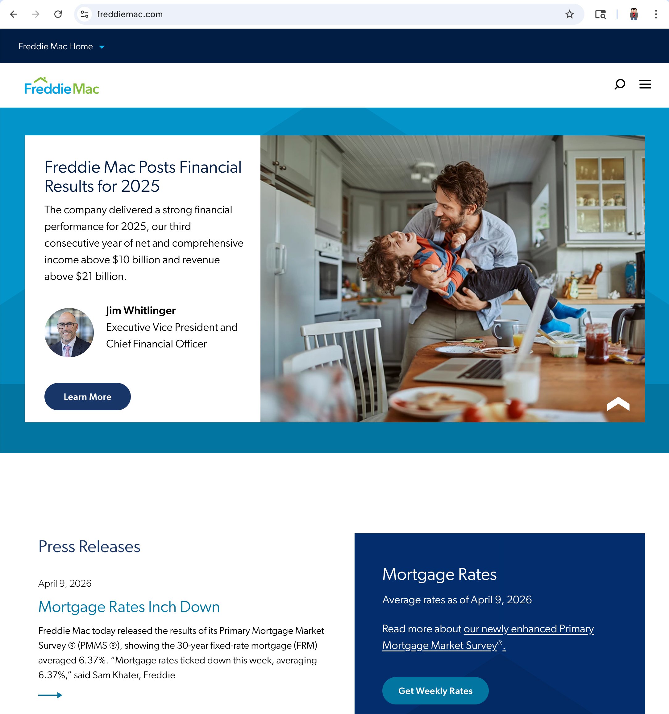 Corporate Homepage