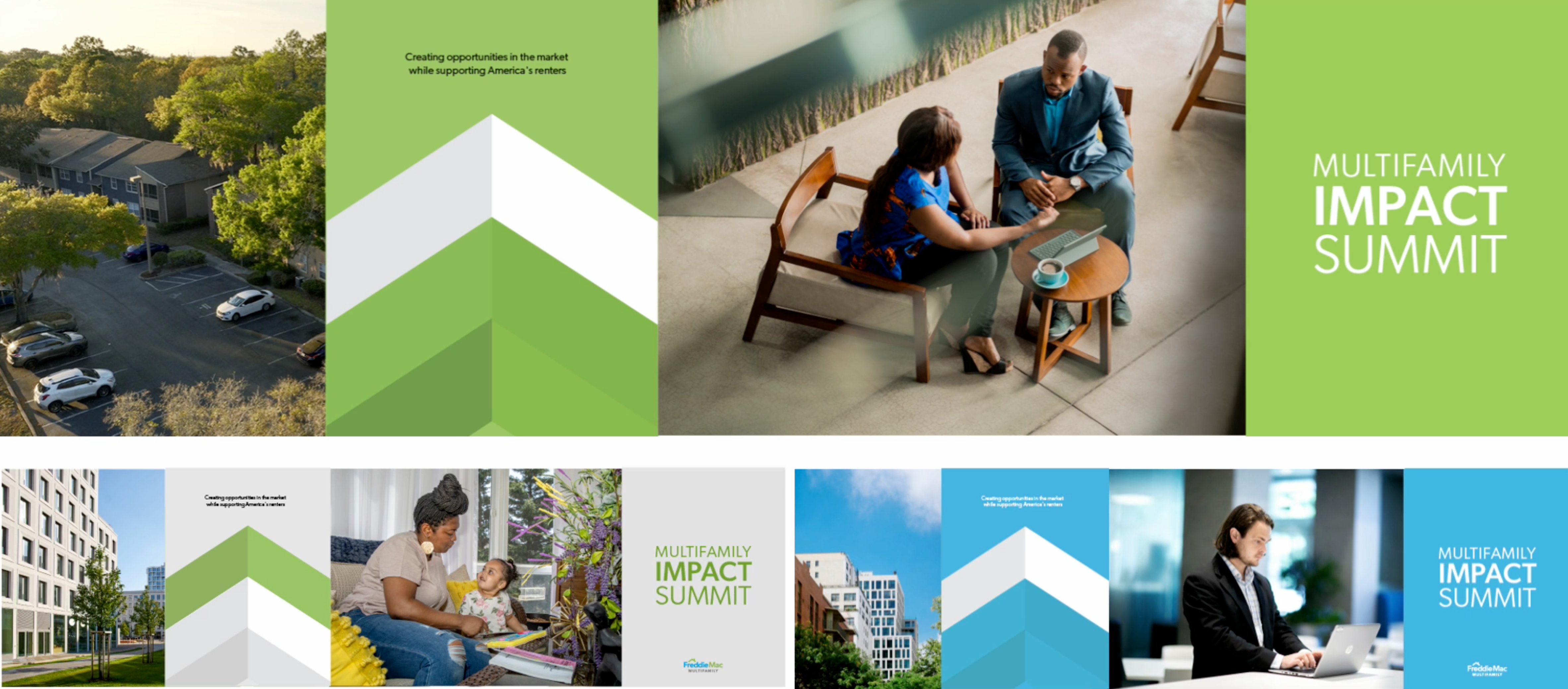 Multifamily Impact Summit hero visuals and key art